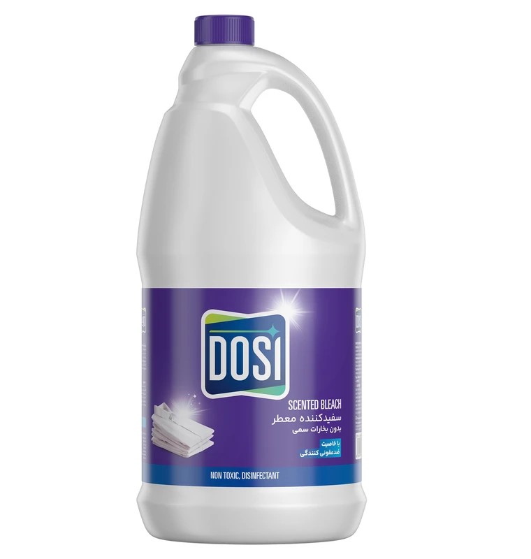 دوسی مایع سفید کننده معطر باخاصیت ضدعفونی کننده 3750 گرمی