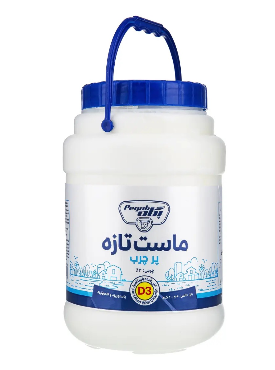 پگاه ماست تازه پرچرب 2000 گرمی