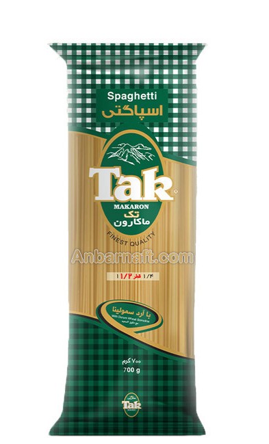تک ماکارون اسپاگتی1.7  700 گرم