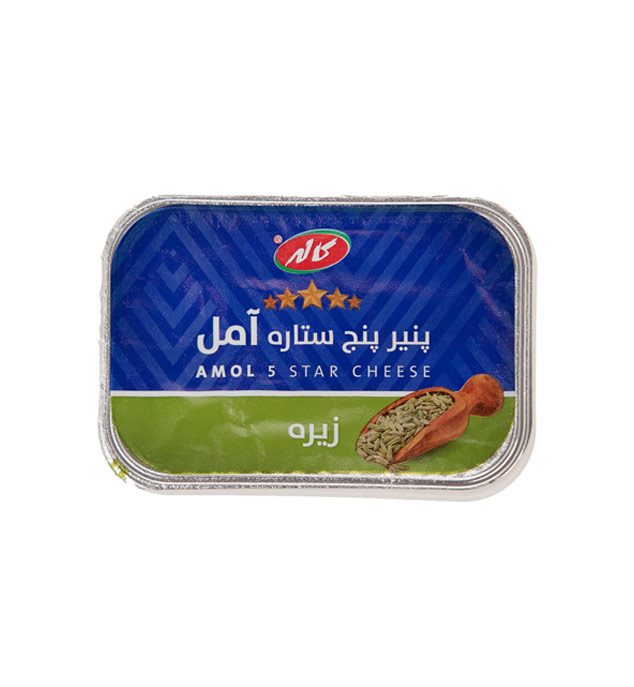 پنیر پنج ستاره زیره 200گرم آمل