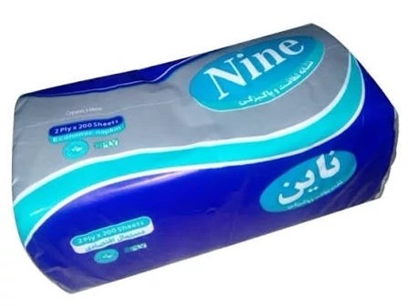 ناین دستمال کاغذی کلاسیک 400 برگ