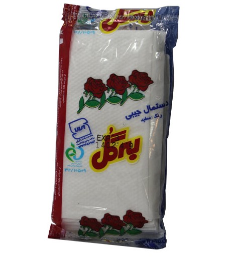 دستمال جیبی به گل