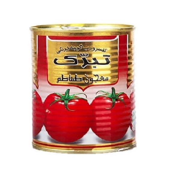 تبرک کنسرو رب گوجه 800گرمی