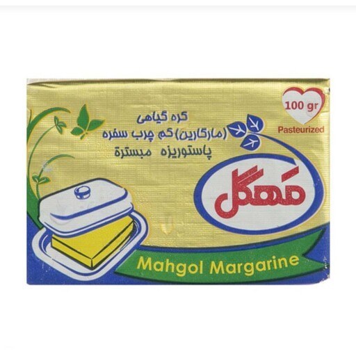 مهگل کره گیاهی (مارگارین) 100گرمی