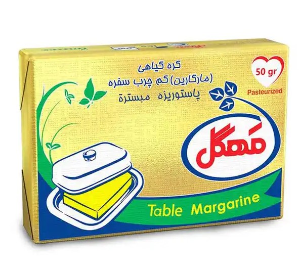 مهگل کره گیاهی (مارگارین) 50گرمی