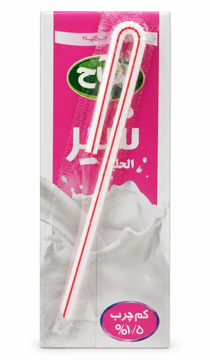 صباح شیر پاکتی کم چرب 200 میلی