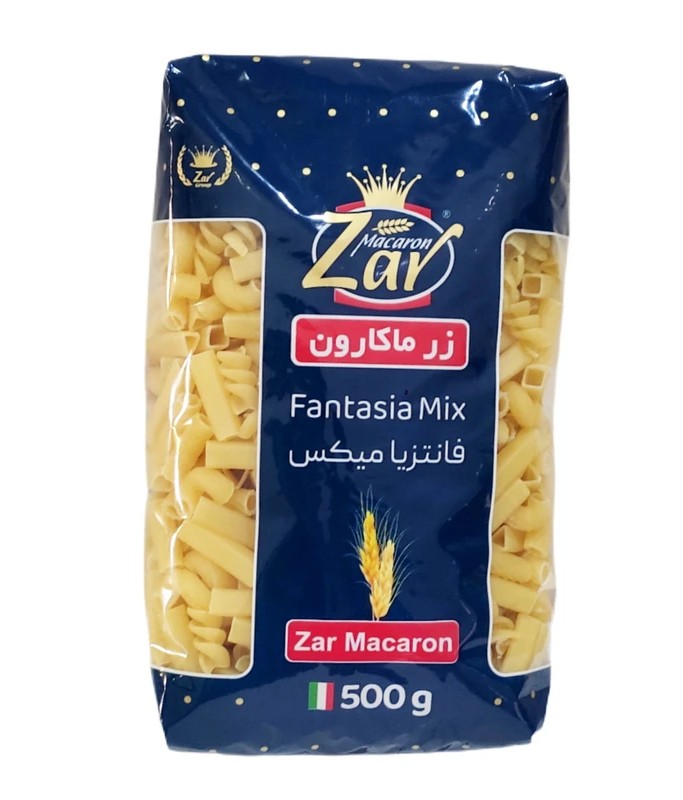 زر ماکارون پاستا فرمی فانتزیا میکس 500گرم