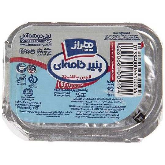 هراز پنیر خامه ای تک نفره