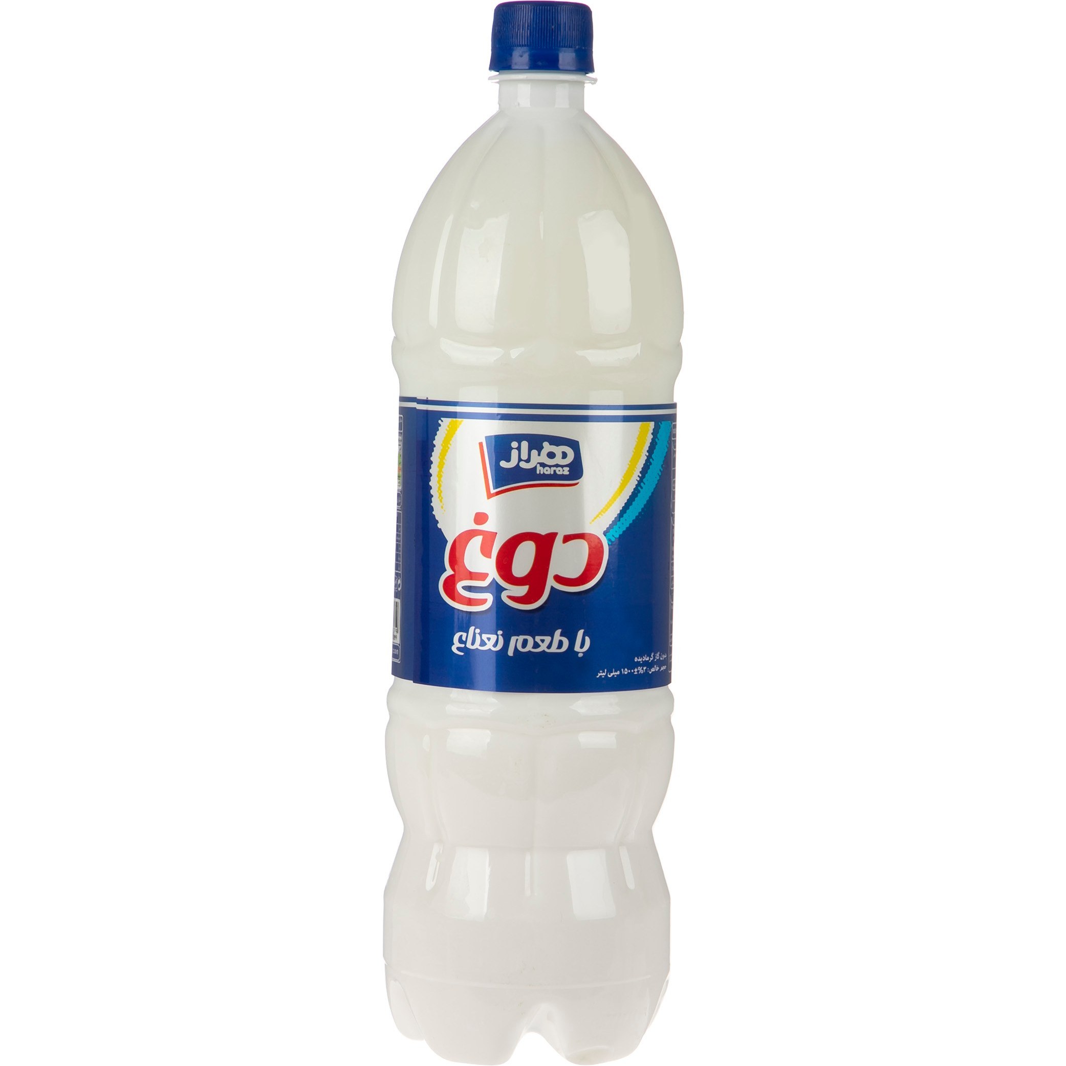 هراز دوغ بدون گازبا طعم نعنا 1.5 لیتری