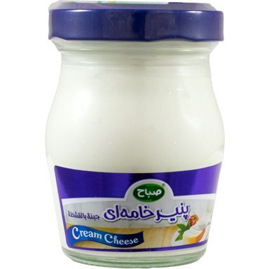 صباح پنیر خامه ای شیشه ای جار 240گرم