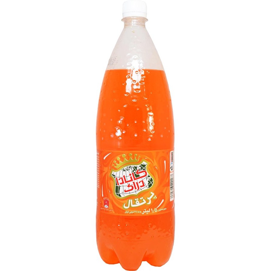 نوشابه کانادا درای پرتقالی 1.5