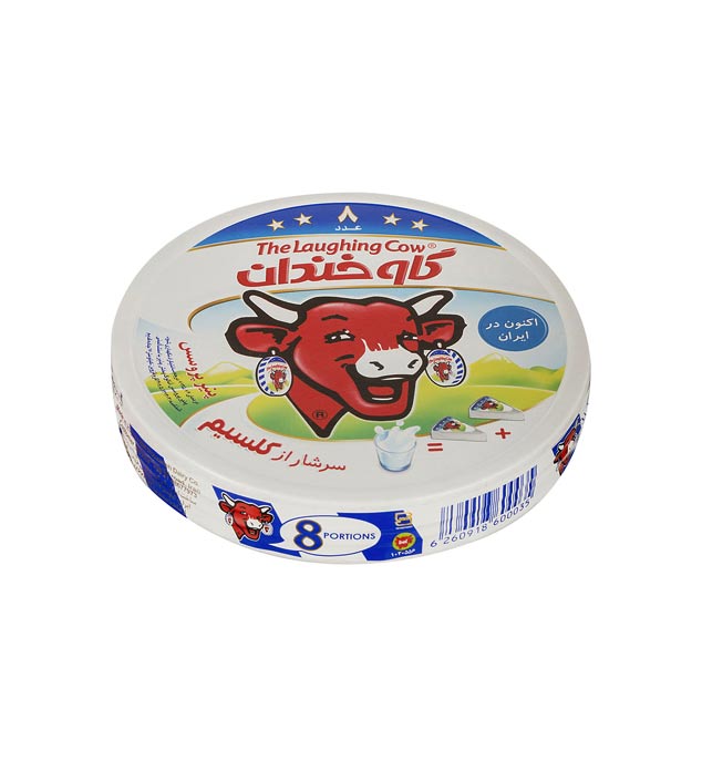 گاو خندان پنیر پروسس مثلثی 8عددی کوچک