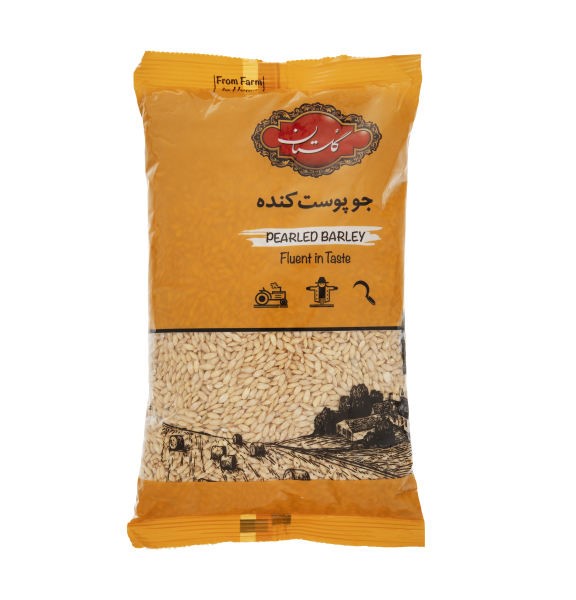 گلستان جو پوست کنده 900گرمی
