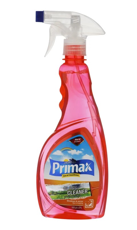 پریمکس مایه شیشه پاک کن سرخ آبی 500 گرمی