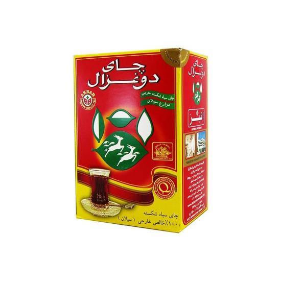 دوغزال چای عطری قوطی 400 گرمی
