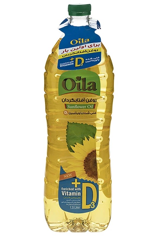 اویلا روغن افتابگردان 810گرم ویتامین D